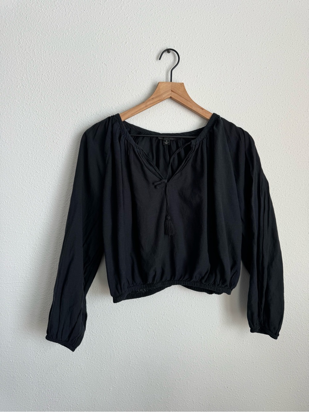 Women's Jcrew Black Blouse